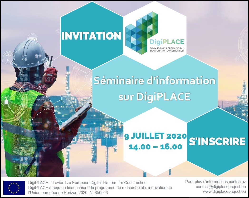 Invitation - Séminaire d&#8217;information sur DigiPLACE