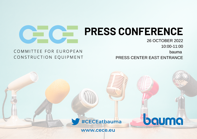 CECE Press Conference at bauma visual