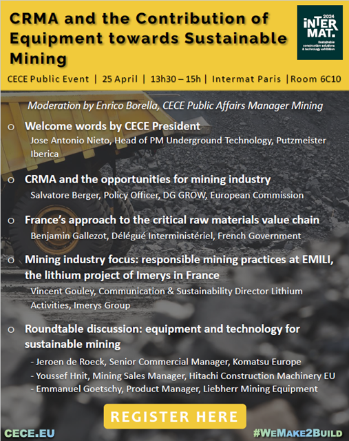 mining event programme